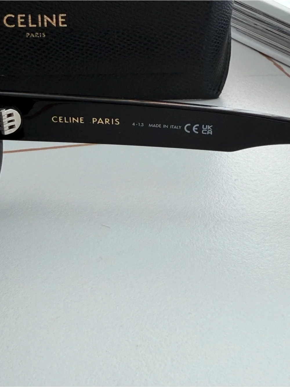 NWT CELINE Triomphe Oval Sunglasses